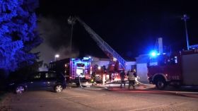 Feuer In Gleistal Agrar In Golmsdorf Bei Jena 0003